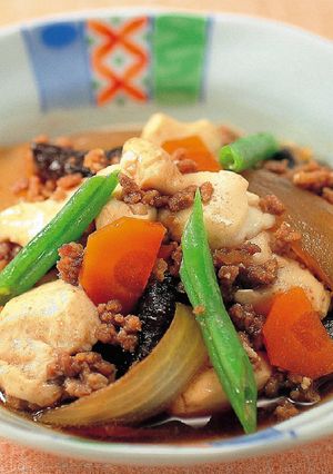 かんたん肉とうふ-レシピのメイン写真