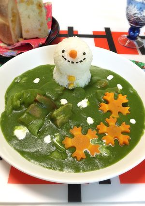かける派❤︎簡単グリーンシチュー-レシピのメイン写真