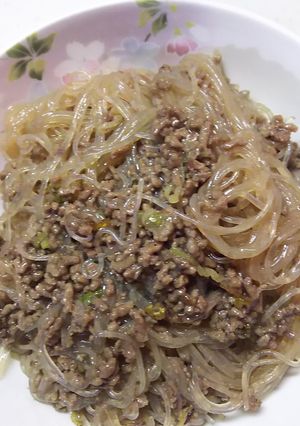 ひき肉春雨-レシピのメイン写真
