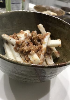 簡単、山芋のうめ和え-レシピのメイン写真