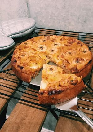 米粉 の もちもちバナナケーキ-レシピのメイン写真