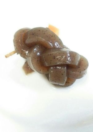 *三つ編みこんにゃく*-レシピのメイン写真