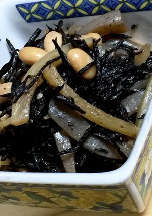 おでんの残り汁でひじきの煮物-レシピのメイン写真