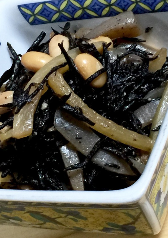 おでんの残り汁でひじきの煮物-レシピのメイン写真
