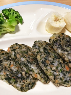離乳食、9ヶ月~手づかみおやき-レシピのメイン写真