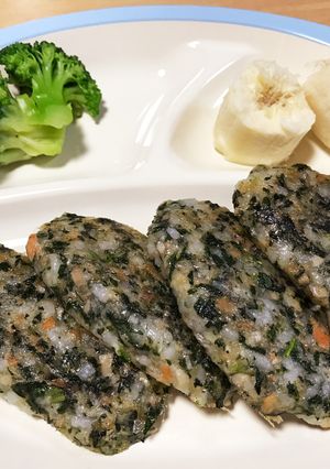 離乳食、9ヶ月～手づかみおやき-レシピのメイン写真