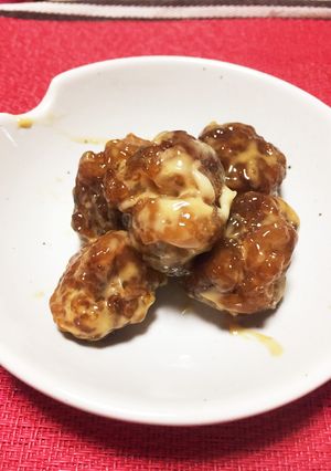 豚肉の照りマヨボール-レシピのメイン写真