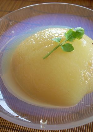 桃のコンポート-レシピのメイン写真