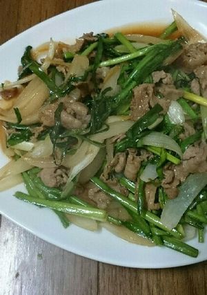 牛肉とオイスターソースの炒めもの-レシピのメイン写真