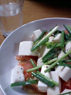 トマトと豆腐のさっぱりサラダ*-レシピのメイン写真