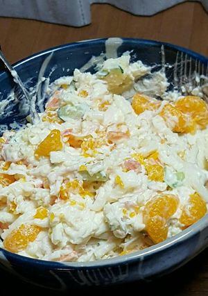 みかんの缶詰入りポテトサラダ-レシピのメイン写真