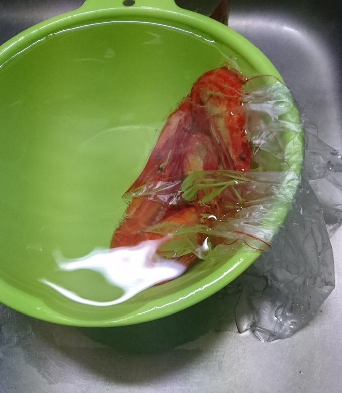 (下拵え)冷凍えびの解凍方法-レシピのメイン写真