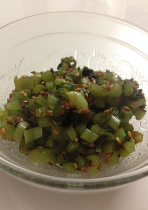 カブの葉の炒め物-レシピのメイン写真