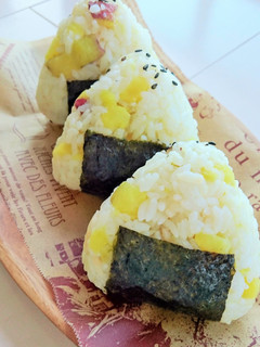 ココナッツオイルdeさつまいもごはん-レシピのメイン写真