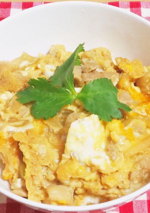 ふわふわ麺つゆ親子丼-レシピのメイン写真