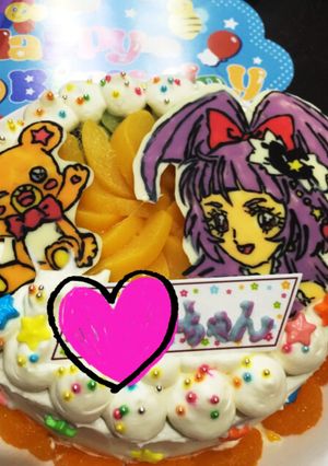 チョコプレート☆マジカル&モフルン-レシピのメイン写真