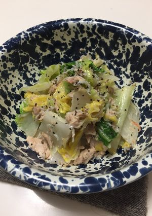 味見が止まらない☆白菜のオイマヨサラダ-レシピのメイン写真