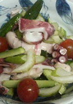 タコとセロリのさっぱりレモンマリネ-レシピのメイン写真