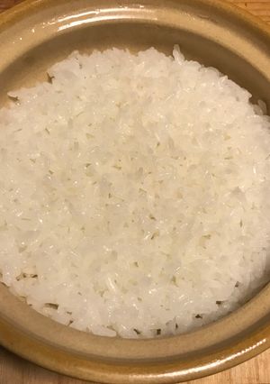 土鍋ごはん 少な目 8/10合-レシピのメイン写真
