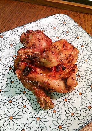 鶏手羽元塩胡椒焼き-レシピのメイン写真