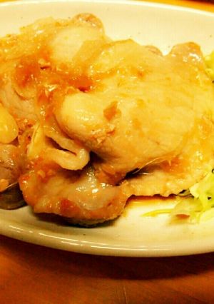 豚ロースのガーリックしょうが焼き♥-レシピのメイン写真