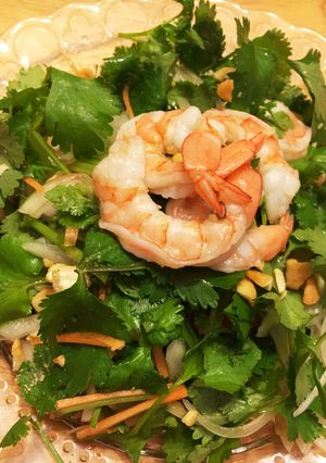 簡単タイ料理♪パクチーサラダ-レシピのメイン写真
