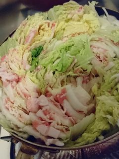 簡単!白菜と豚肉のミルフィーユ鍋-レシピのメイン写真