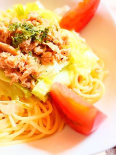 ツナとトマトの冷製スパゲティ-レシピのメイン写真