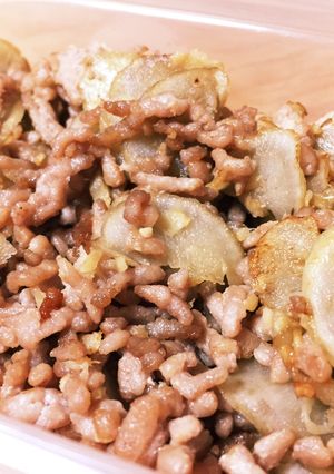ご飯にピッタリ!肉味噌そぼろ-レシピのメイン写真