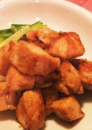 ■簡単！糖質制限☆鶏胸肉の生姜焼きの極意-レシピのメイン写真
