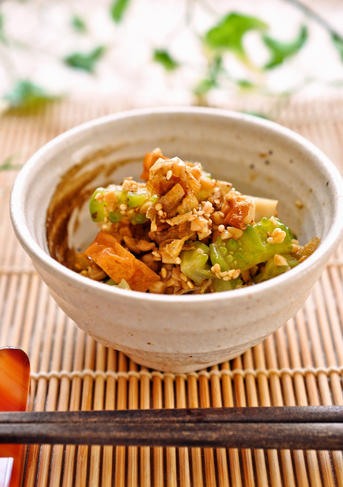 ゴーヤと竹輪の納豆和え-レシピのメイン写真