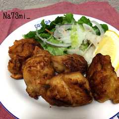 รูปของ 【節約】安い鶏むね肉でも旨い！唐揚げ♬