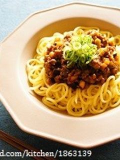 焼き肉のタレで簡単♪麻婆なす麺-レシピのメイン写真