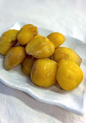 栗の甘露煮（メープル風味）-レシピのメイン写真