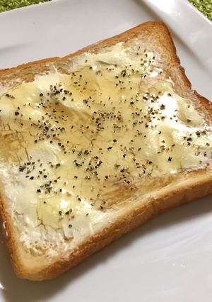 クリームチーズ&ハニーBPトースト-レシピのメイン写真