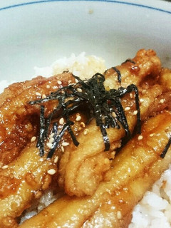 太刀魚の簡単レシピ♪蒲焼き丼-レシピのメイン写真