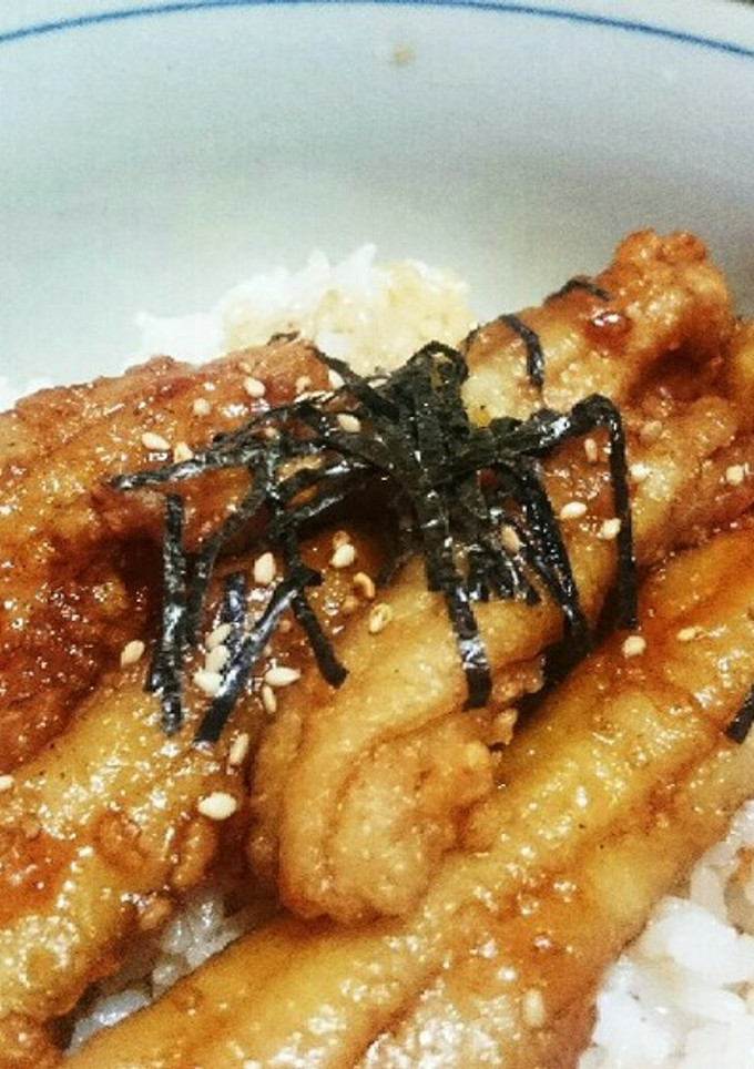 太刀魚の簡単レシピ♪蒲焼き丼-レシピのメイン写真