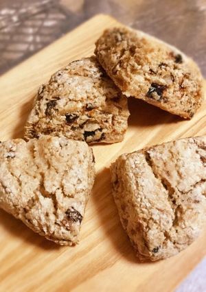 米粉と全粒粉のスコーン-レシピのメイン写真
