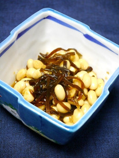 ダイエットつくおき!昆布豆の生姜蒸し-レシピのメイン写真