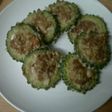 ゴーヤの肉詰め オーブン焼き♪