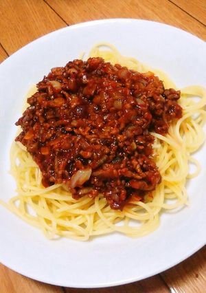 簡単 ミートスパゲッティ-レシピのメイン写真