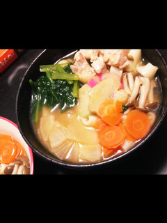 お雑煮うどん-レシピのメイン写真