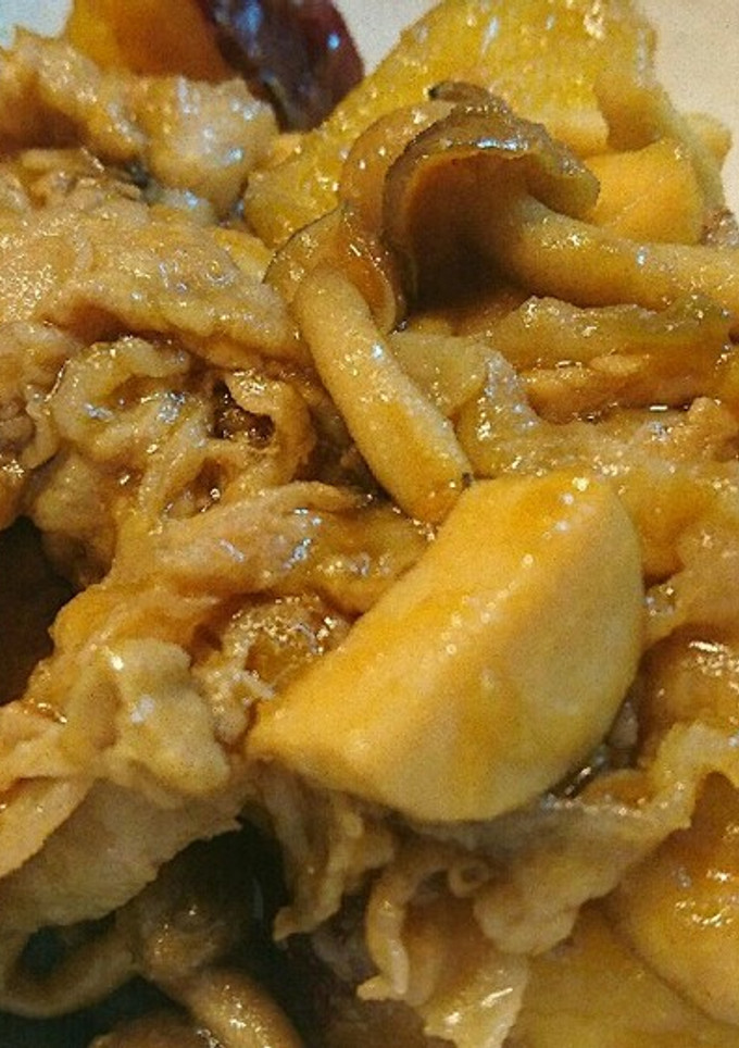 さつまいもとキノコのさっぱり炒め♪-レシピのメイン写真
