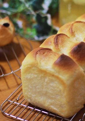 湯種バタートップホテルブレッド♡山食パン-レシピのメイン写真