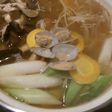 アサリとひらたけとねぎ入り、あっさりなべ