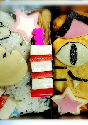 にゃーす♥こだっく♥キャラ弁-レシピのメイン写真