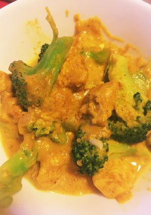 チキンとブローコリーのインド風カレー-レシピのメイン写真