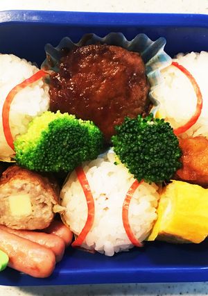 ☆キャラ弁☆野球ボール-レシピのメイン写真