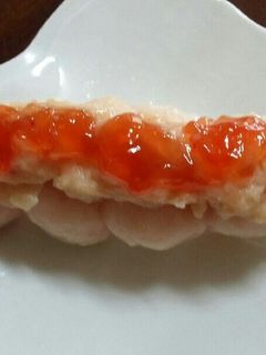 いちごミルク白玉だんご-レシピのメイン写真