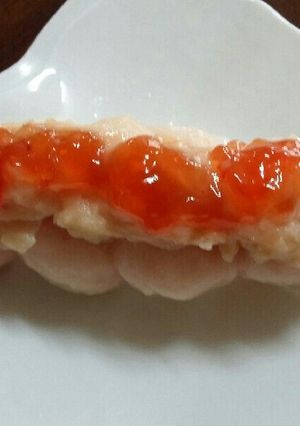 いちごミルク白玉だんご-レシピのメイン写真